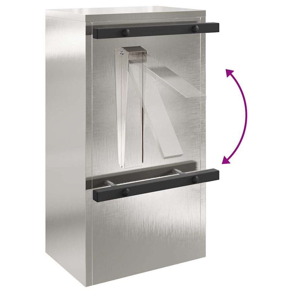 Paketbriefkasten Silber 55 cm, Ansicht 9