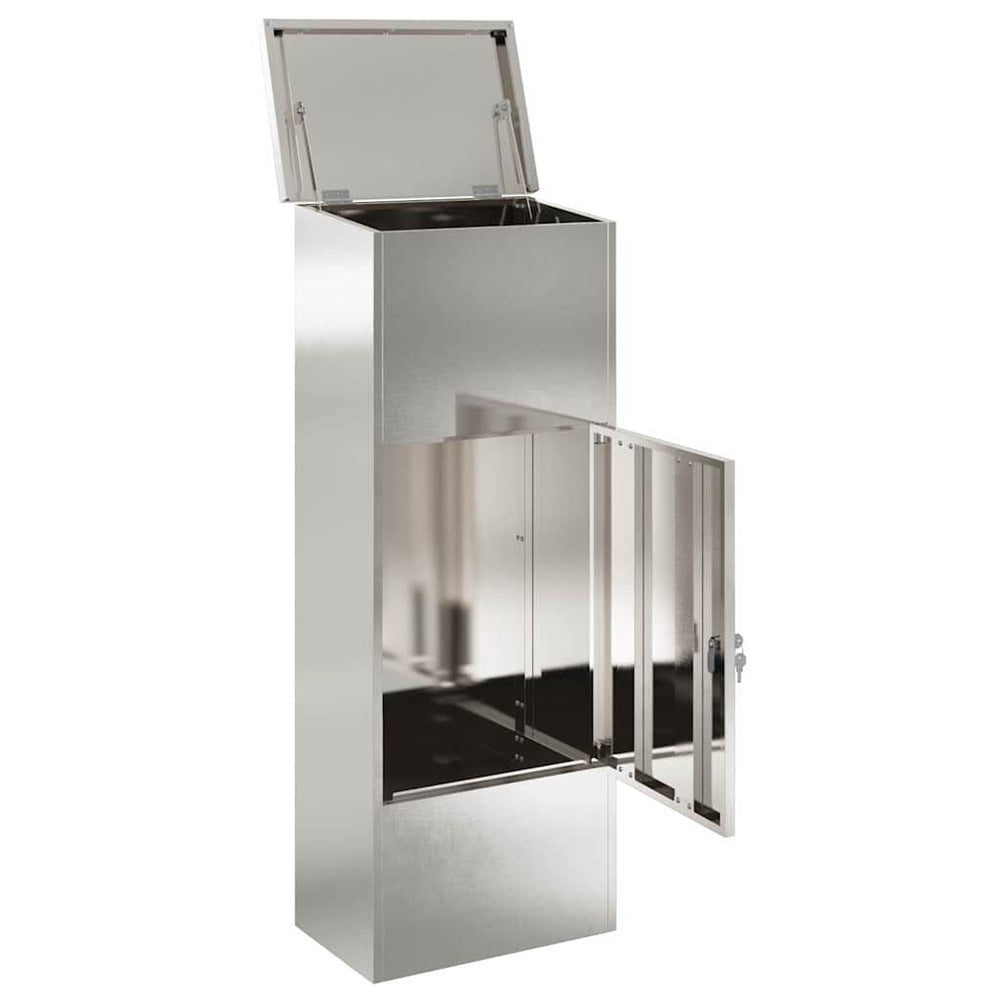Paketbriefkasten Silber 110,5 cm – Ansicht 4 von 14