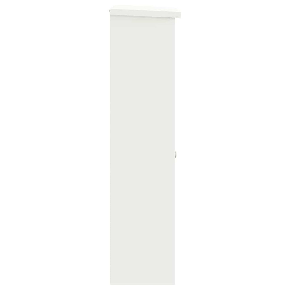 Paketbriefkasten Weiß 110,5 cm – Ansicht 6 von 13