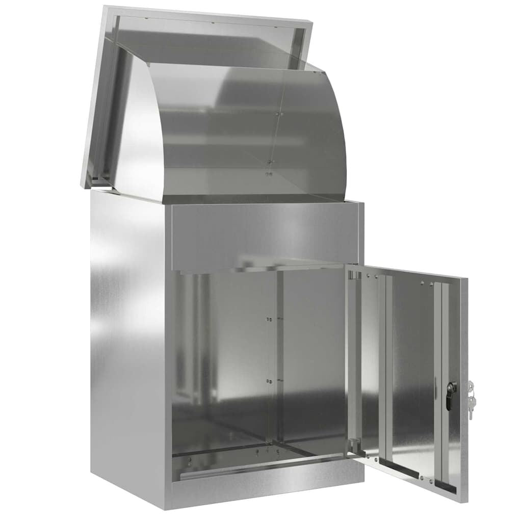 Paketbriefkasten Schwarz 59 cm, Ansicht 4