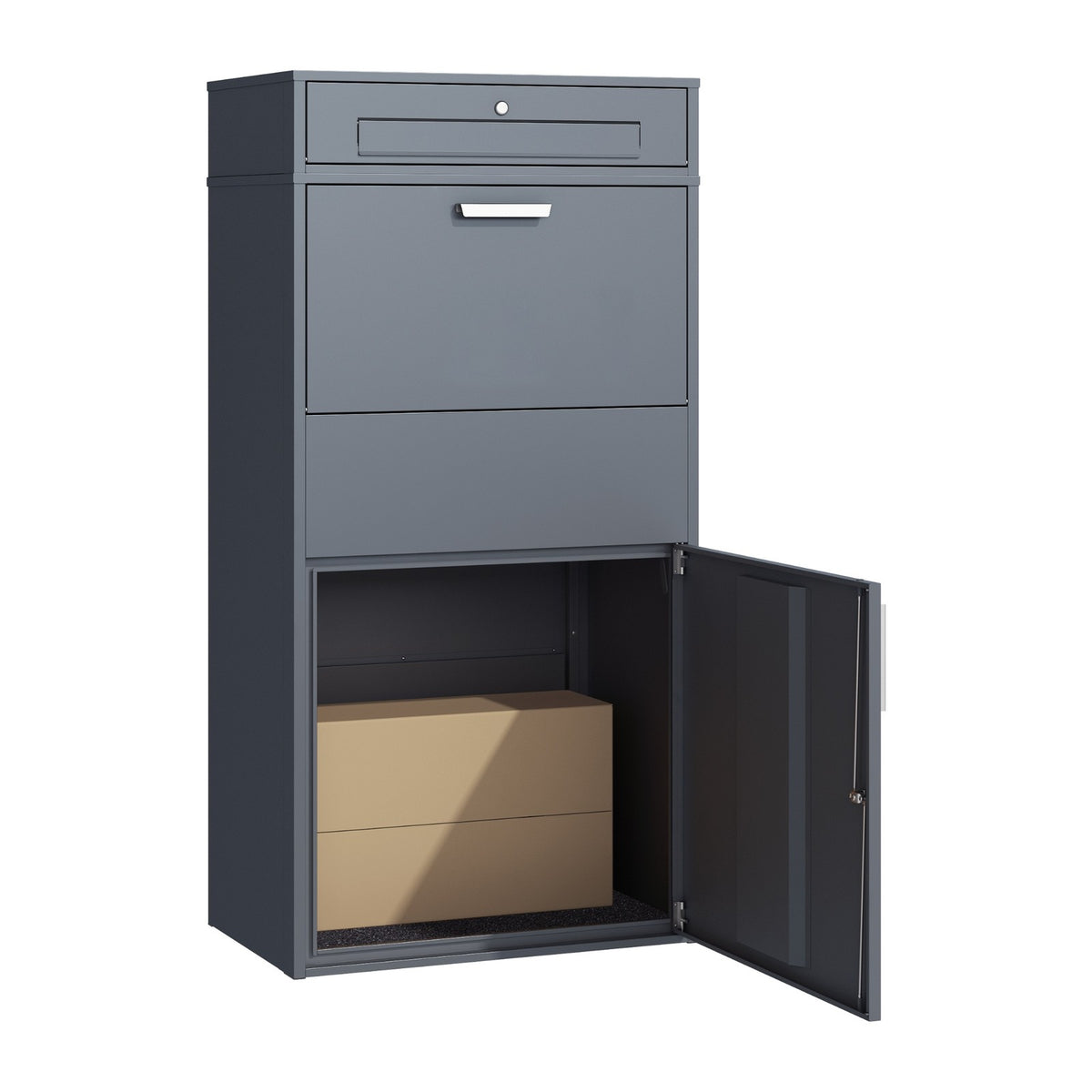 Paketbriefkasten XXL Anthrazit BREMEN – Ansicht 3 von 9