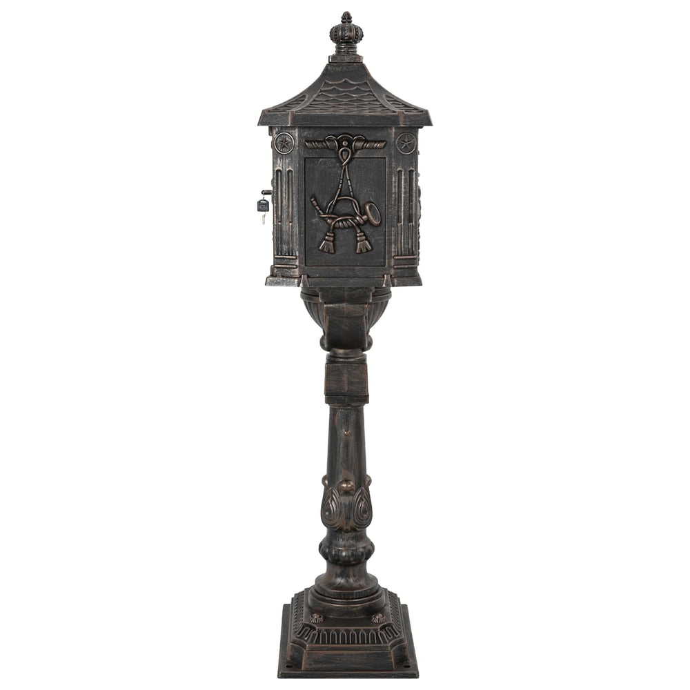 Standbriefkasten Vintage Bronze – Ansicht 3 von 9