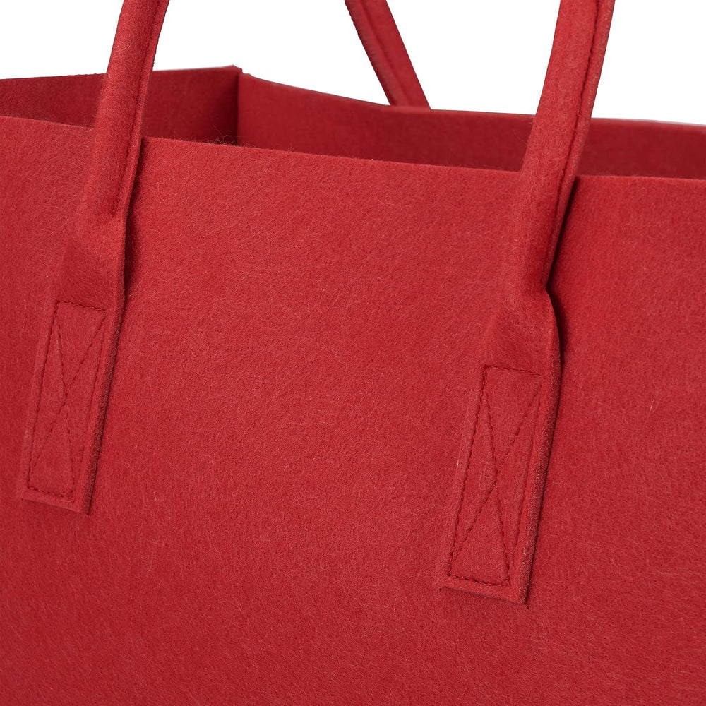 Kaminholztasche Filz 27 Liter Rot, Ansicht 7