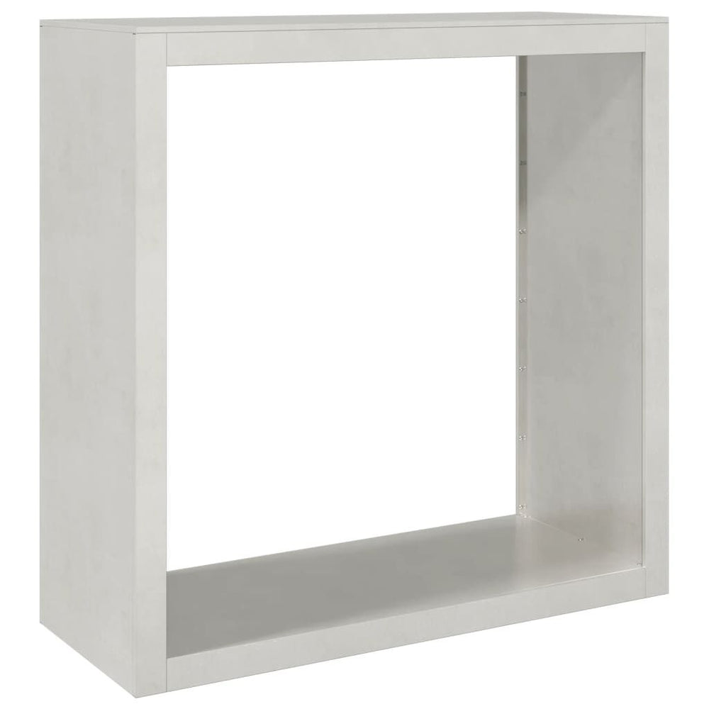 Brennholzregal Edelstahl 100 × 40 × 100 cm, Ansicht 6