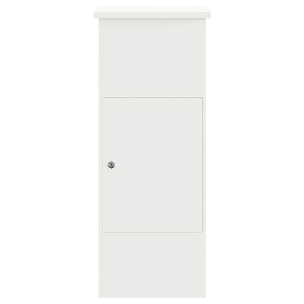 Paketbriefkasten Weiß 110,5 cm – Ansicht 5 von 13