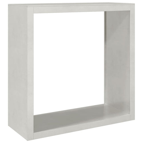 Brennholzregal Edelstahl 100 × 40 × 100 cm