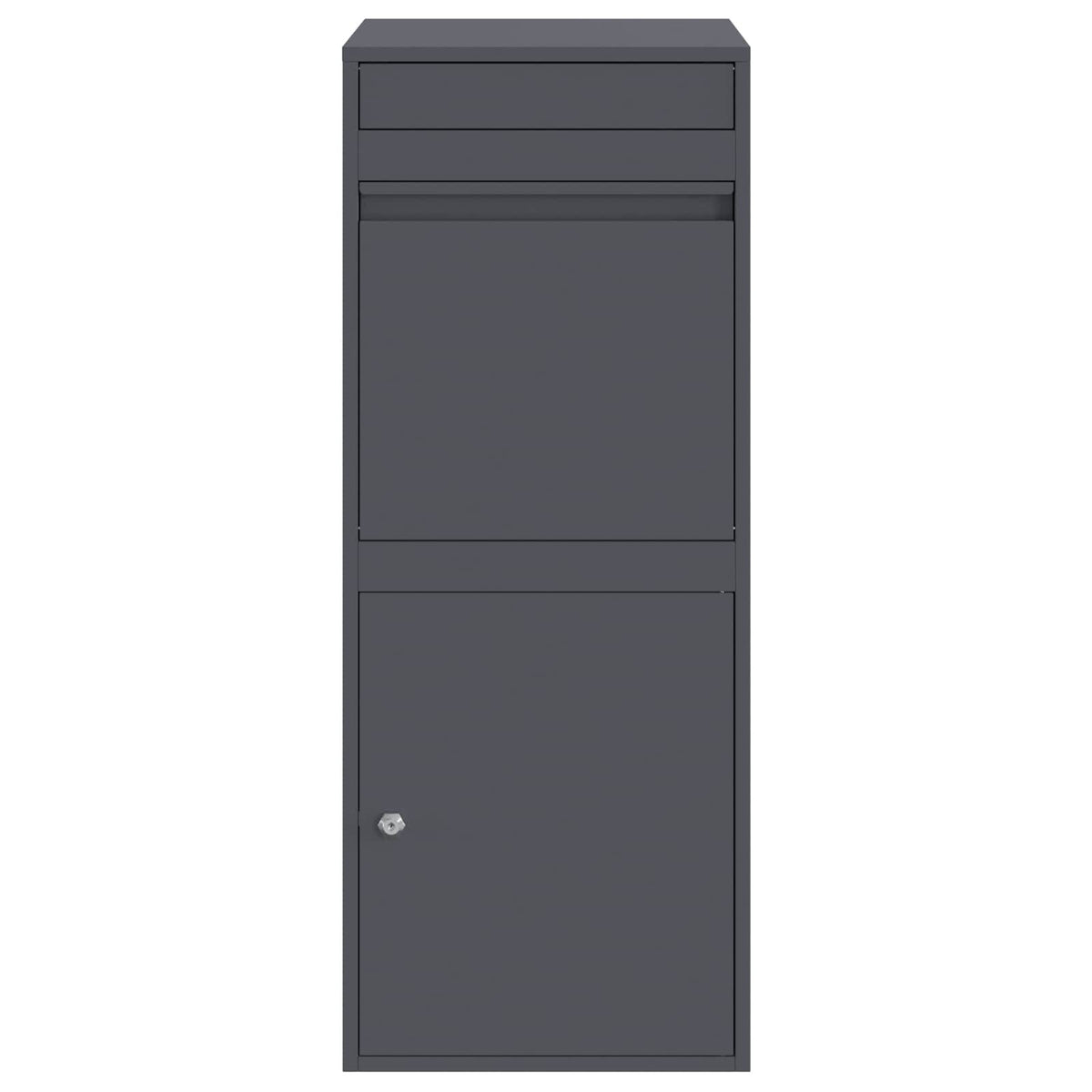 Paketbriefkasten Anthrazit 103 cm, Ansicht 5