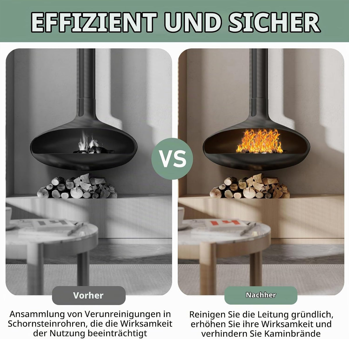 Ofenrohrbürste 40 mm 2er-Set, Ansicht 4