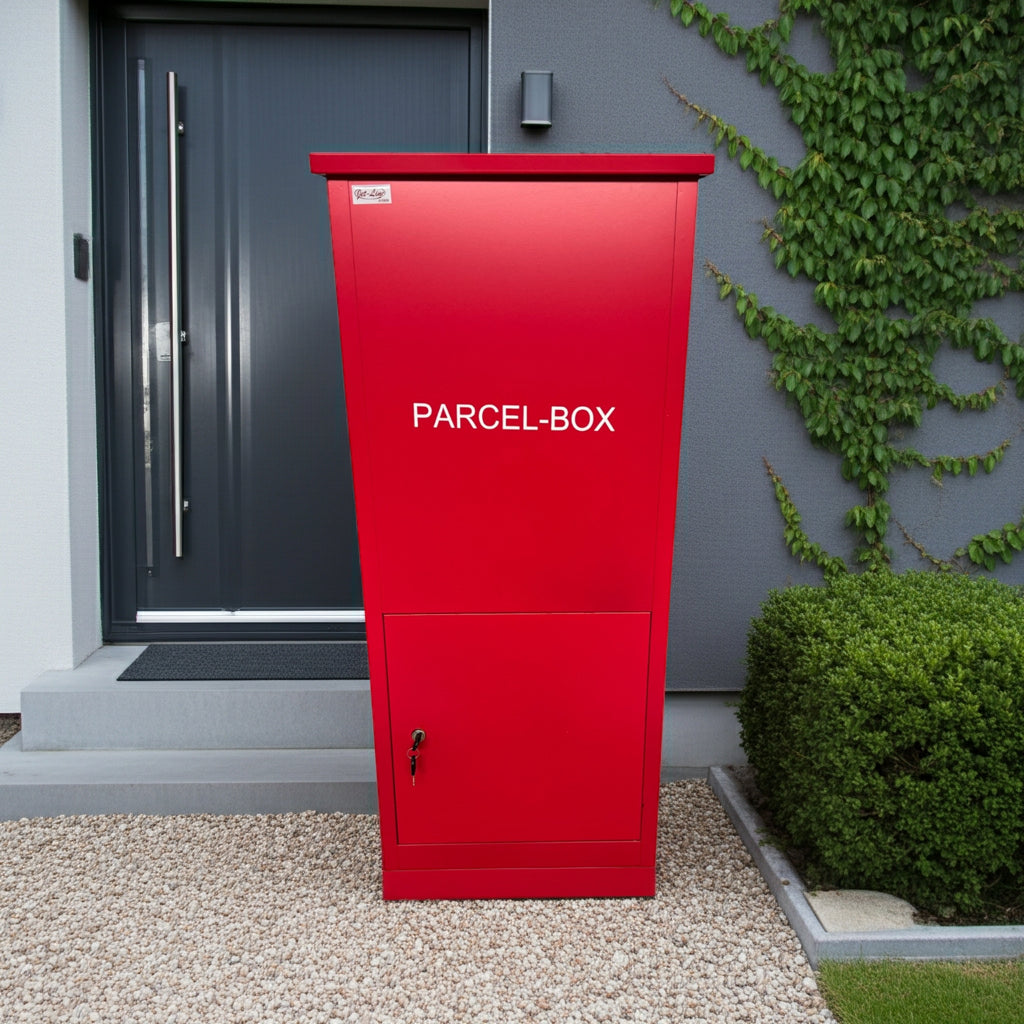 Paketbriefkasten XXL Rot – Ansicht 2 von 11