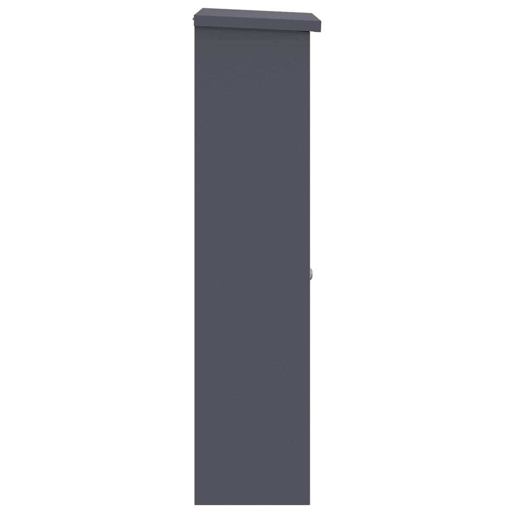 Paketbriefkasten Anthrazit 110,5 cm – Ansicht 6 von 14
