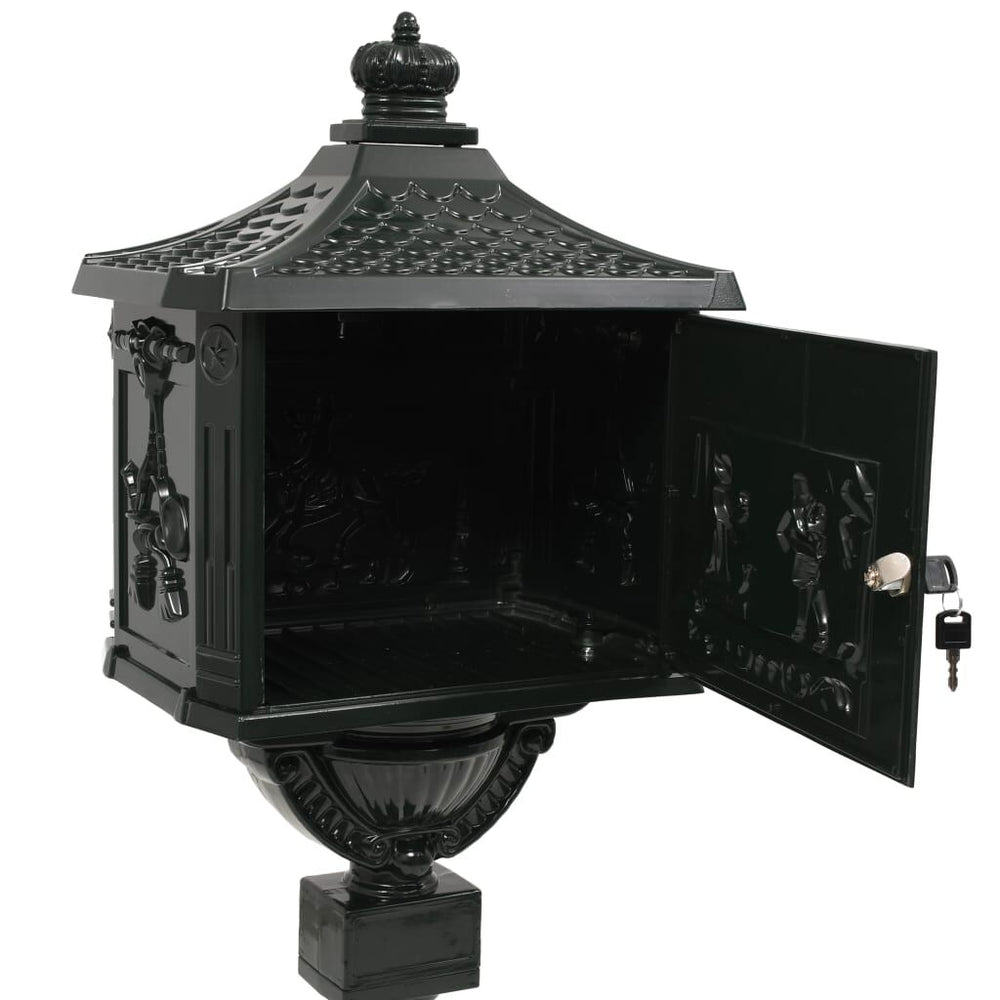Standbriefkasten Vintage Grün – Ansicht 9 von 13