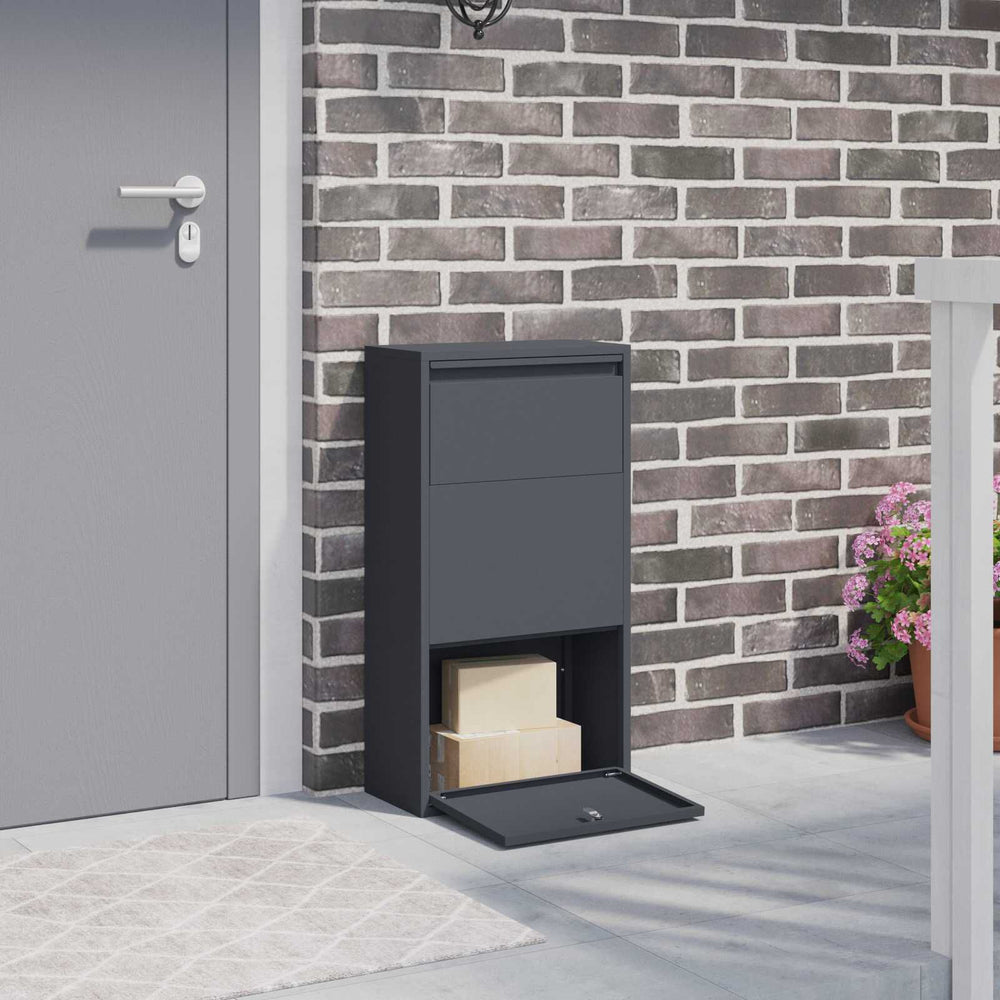 Paketbriefkasten Anthrazit 82 cm – Ansicht 2 von 13