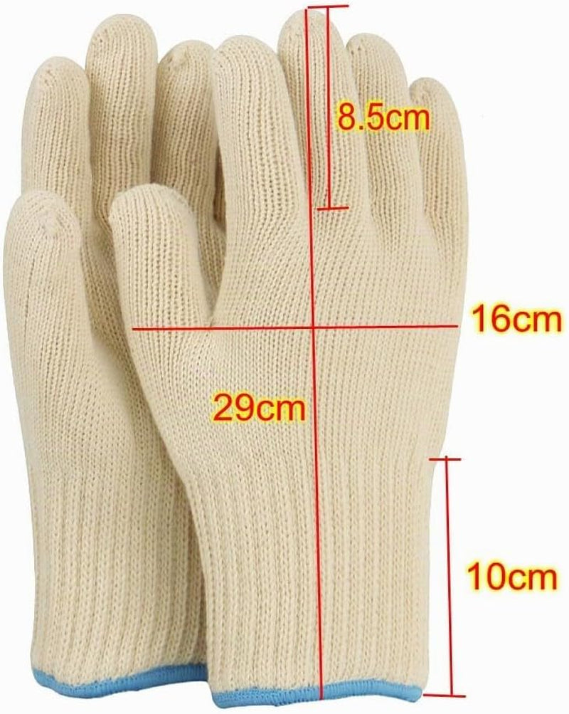 Ofenhandschuhe hitzebeständig mit Fingern – Ansicht 2 von 8