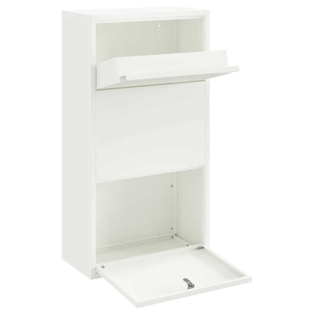 Paketbriefkasten Weiß 82 cm – Ansicht 4 von 12