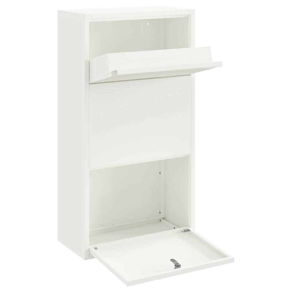 Paketbriefkasten Weiß 82 cm – Ansicht 4 von 12