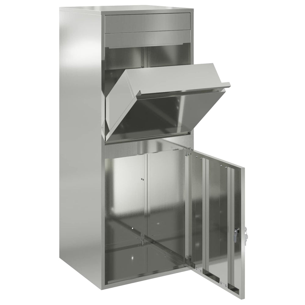 Paketbriefkasten Silber 103 cm, Ansicht 4