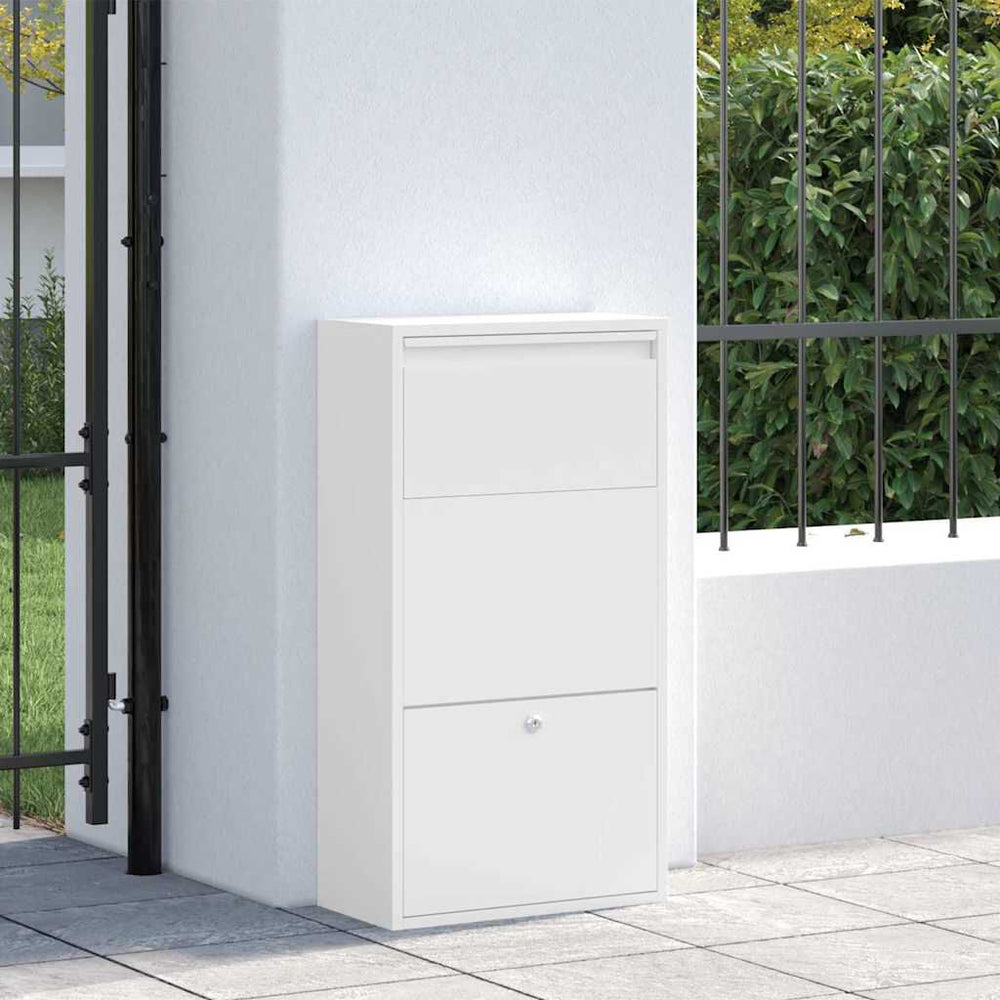 Paketbriefkasten Weiß 82 cm – Ansicht 3 von 12