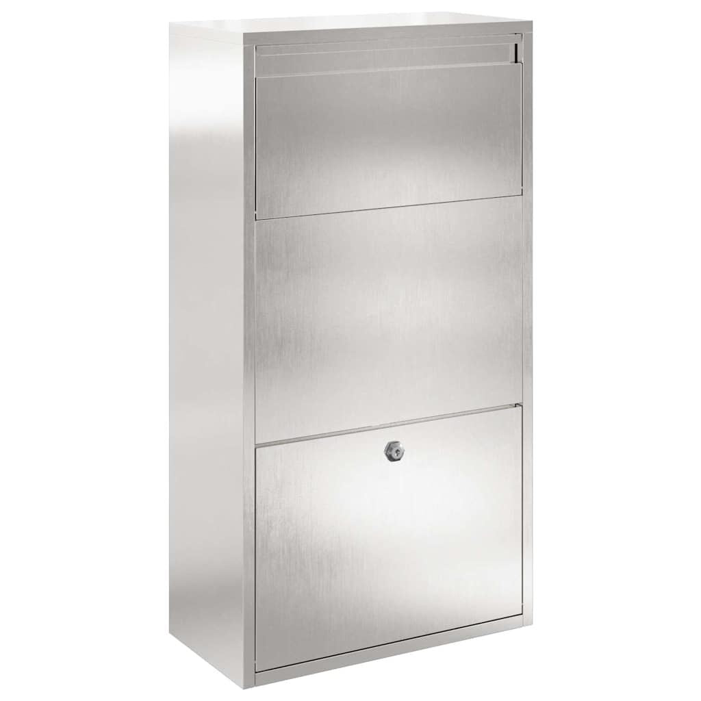 Paketbriefkasten Silber 82 cm – Ansicht 1 von 12