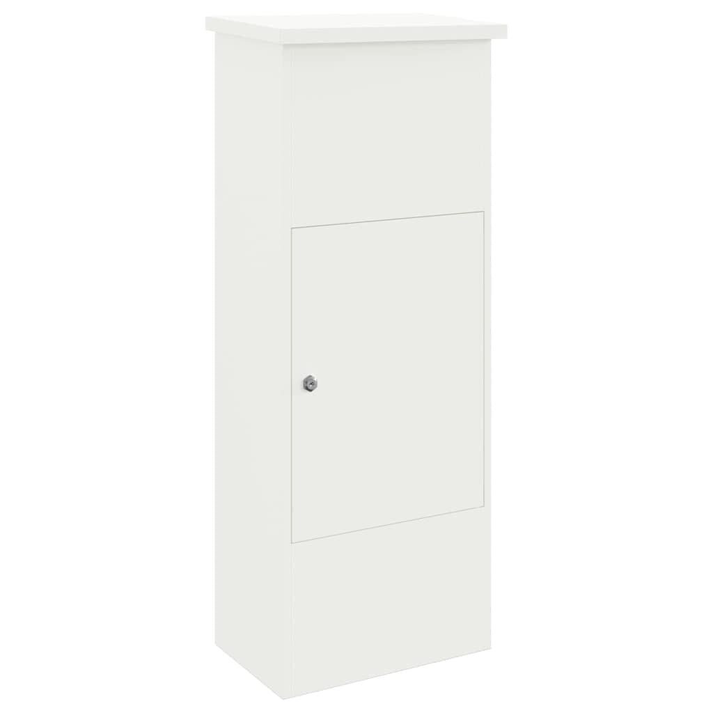 Paketbriefkasten Weiß 110,5 cm – Ansicht 1 von 13