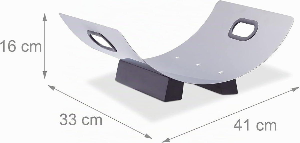 Kaminholzkorb Edelstahl modern – Ansicht 4 von 6