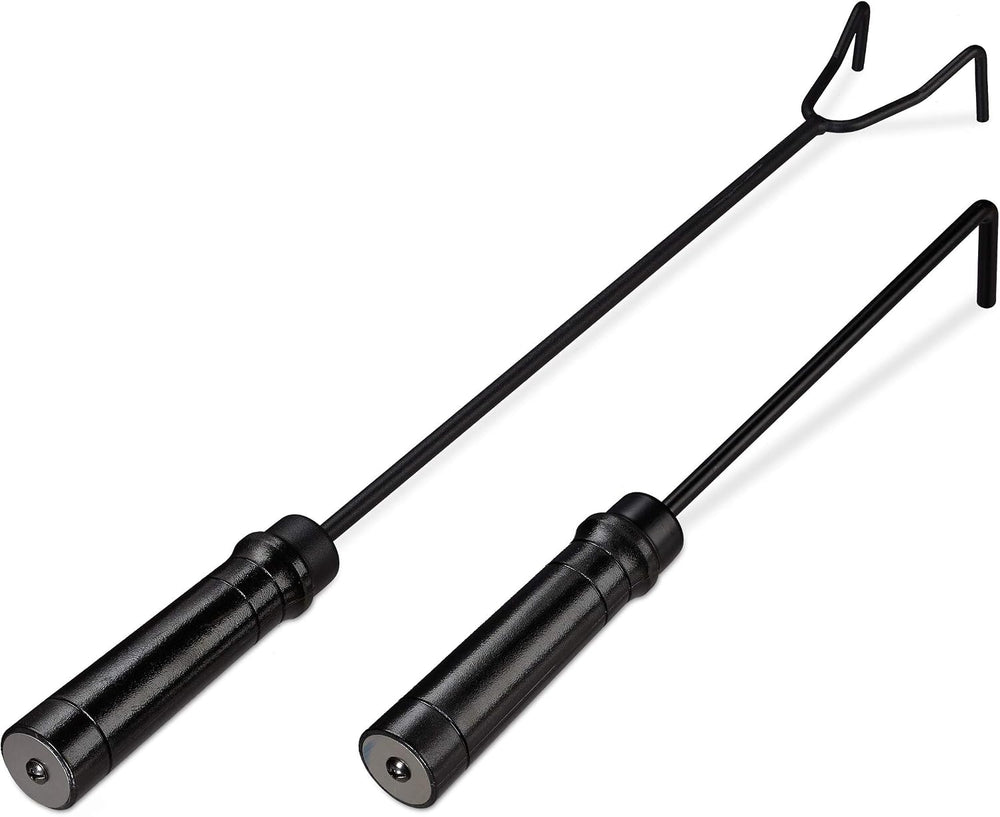 Schürhaken Set 2-teilig Schwarz