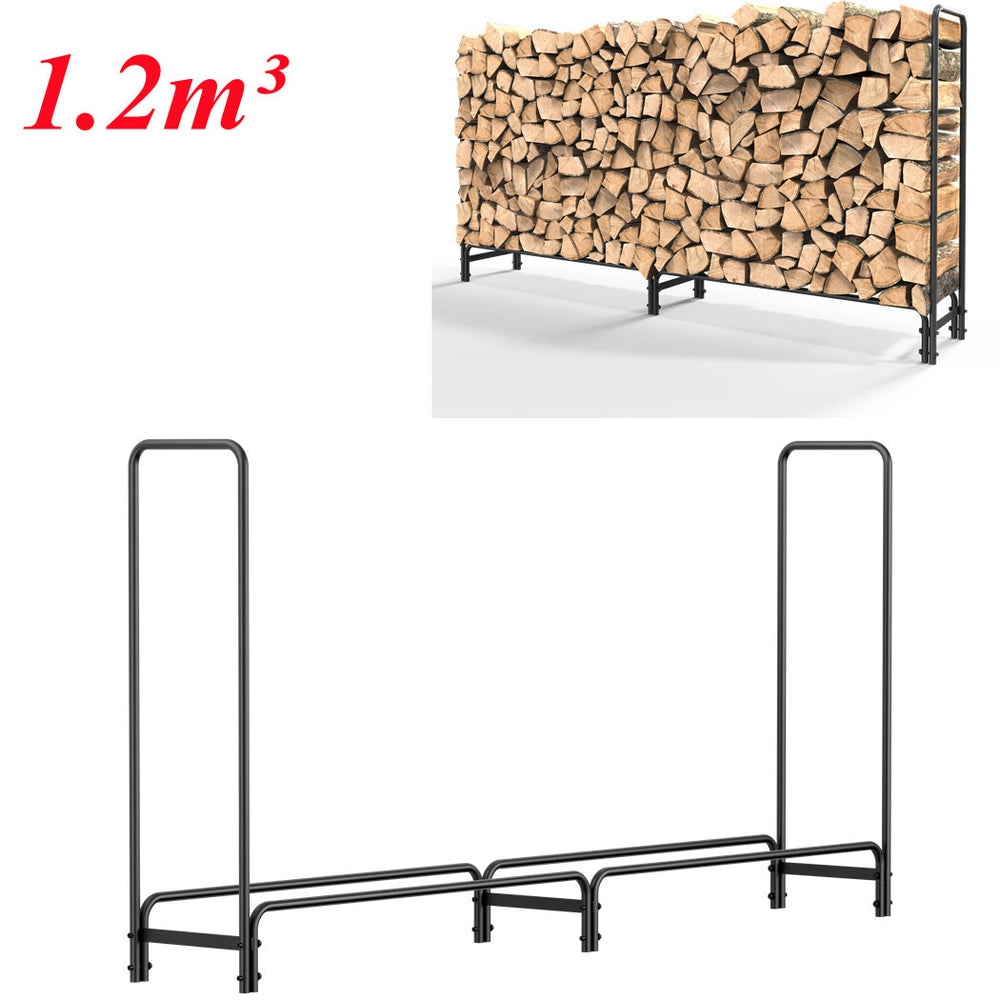Brennholzregal verstellbar 120 bis 233 cm, Ansicht 5