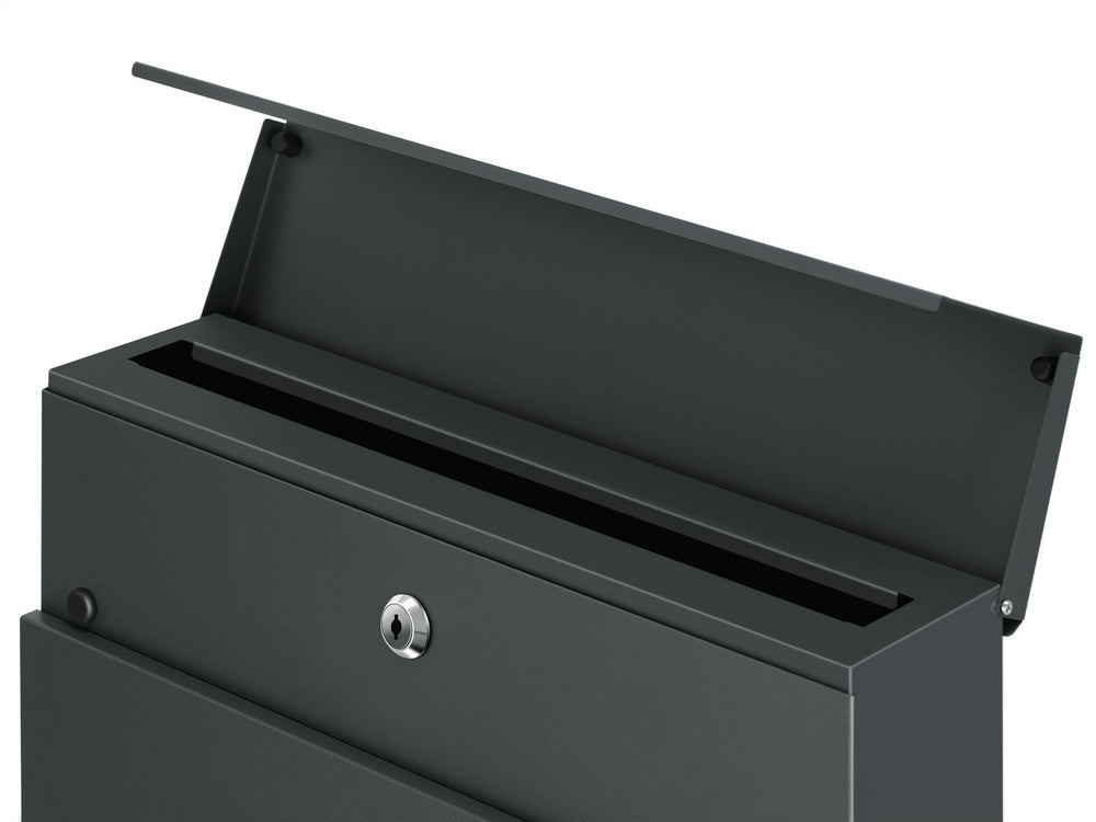 Wandbriefkasten mit Zeitungsrolle – Ansicht 12 von 16