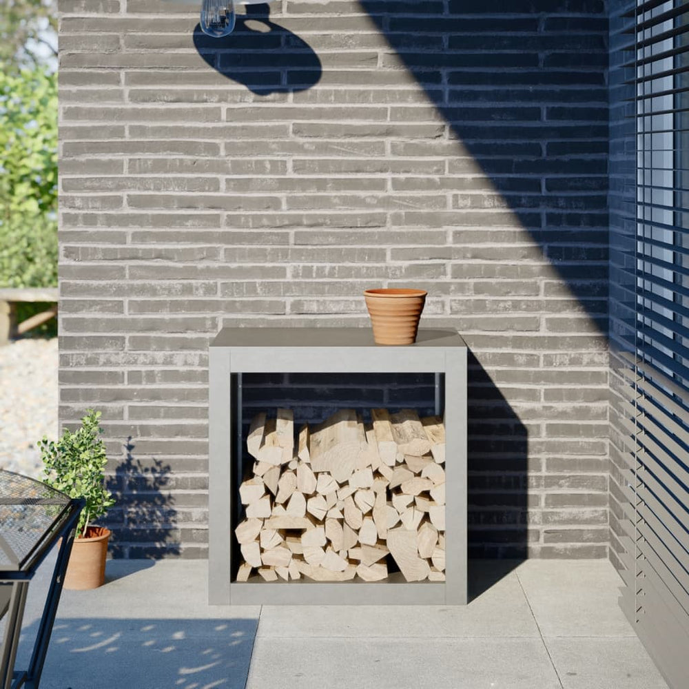Brennholzregal Stahl 40 cm tief, Ansicht 14