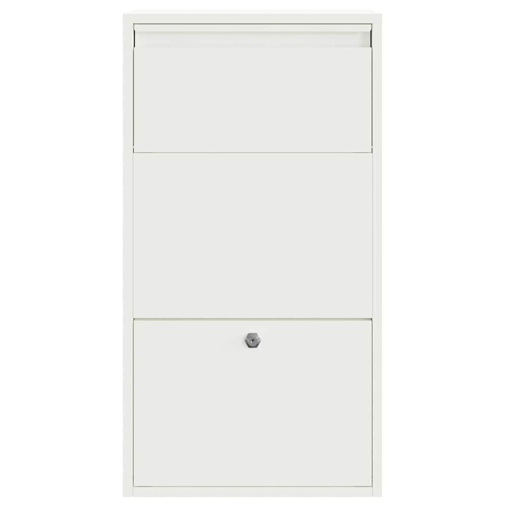 Paketbriefkasten Weiß 82 cm – Ansicht 5 von 12