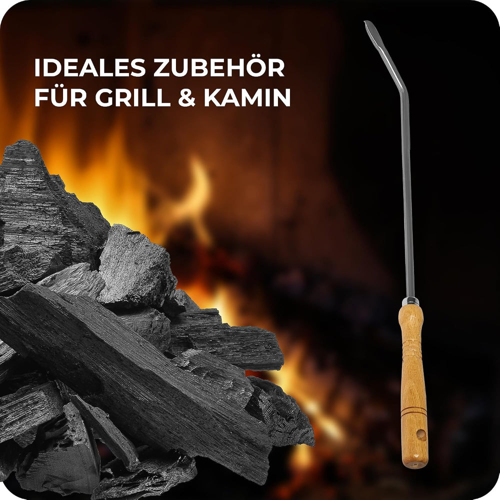 Stocheisen 2er-Set mit Holzgriff, Ansicht 6
