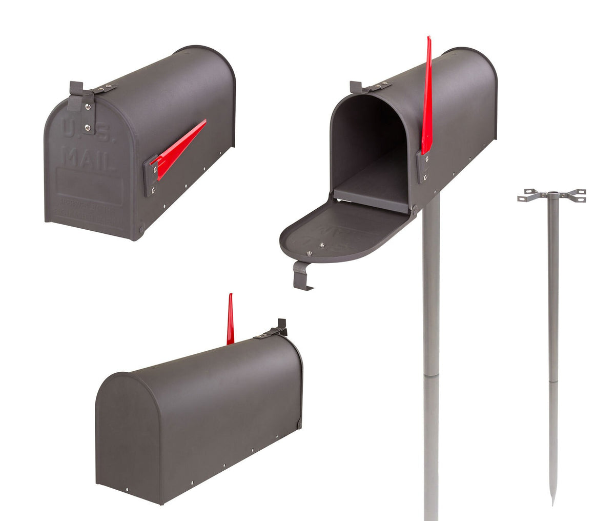 Standbriefkasten American Mailbox mit Ständer – Ansicht 1 von 9