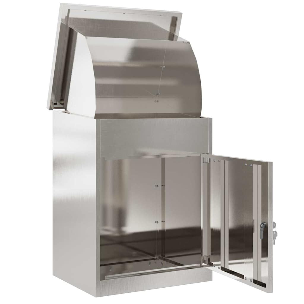 Paketbriefkasten Silber 59 cm, Ansicht 4
