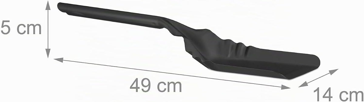 Ascheschaufel lang 49 cm flach – Ansicht 3 von 5
