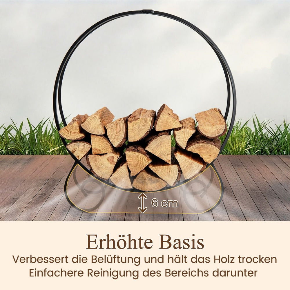 Kaminholzregal klappbar innen und außen – Ansicht 5 von 10