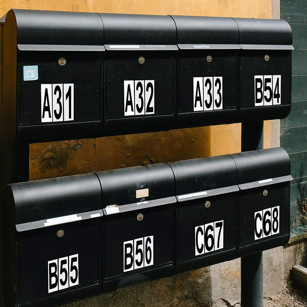 Zahlen- und Buchstabenaufkleber 210 Stück, Ansicht 7