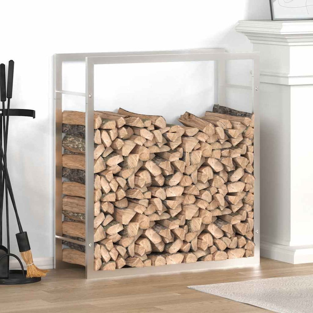 Brennholzregal Stahl schmal, Ansicht 3