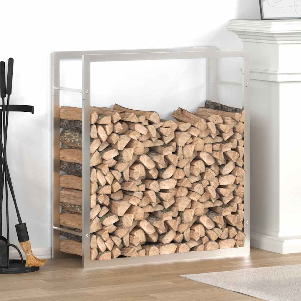 Brennholzregal Stahl schmal, Ansicht 3