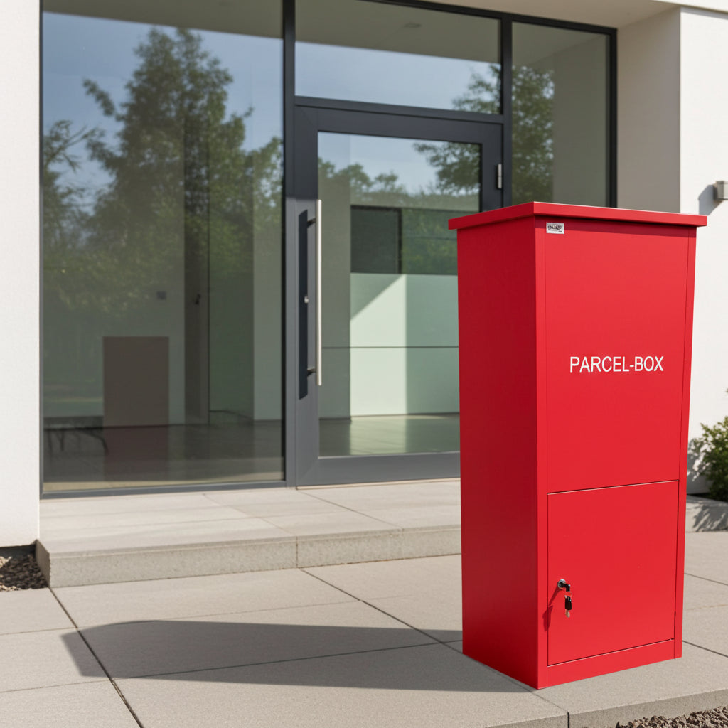 Paketbriefkasten XXL Rot – Ansicht 1 von 11