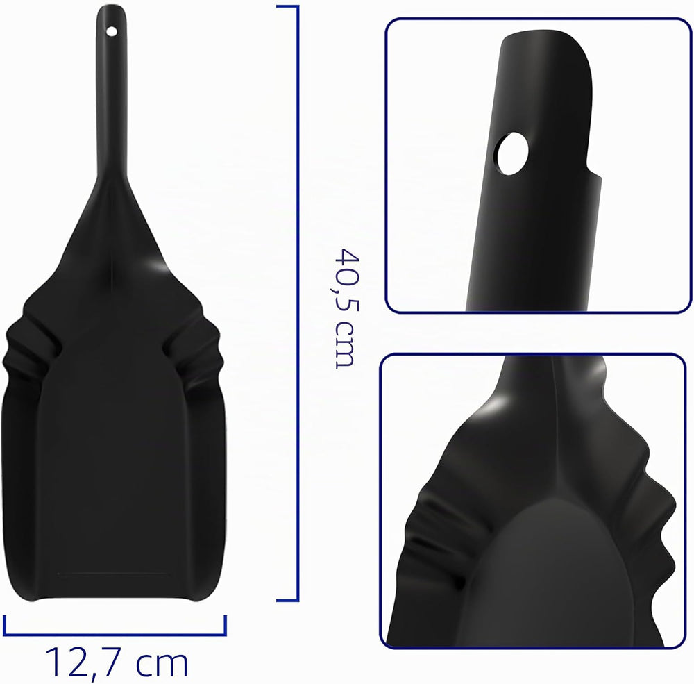 Kaminschaufel 40,5 cm Schwarz – Ansicht 3 von 9