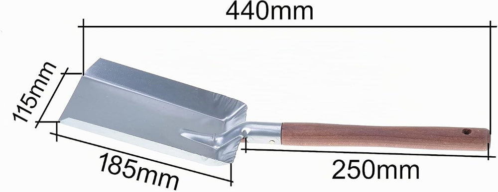 Kohlenschaufel verzinkt 44 cm – Ansicht 4 von 9