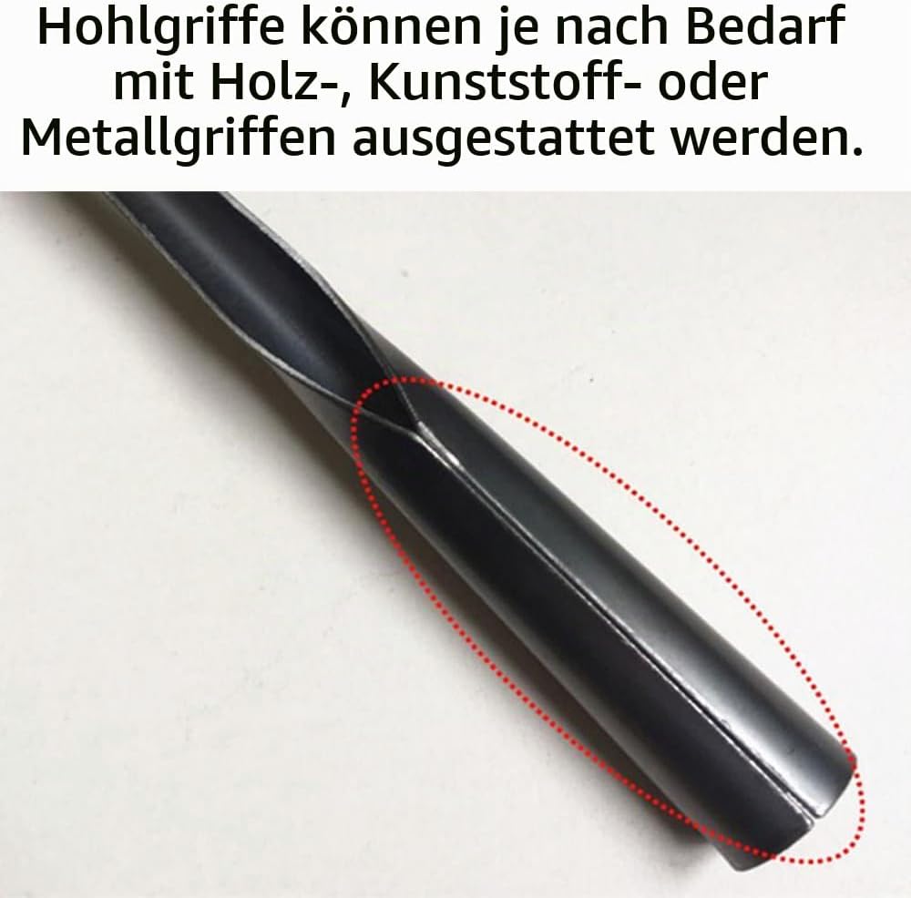 Ascheschaufel breit mit Hohlstiel – Ansicht 5 von 6