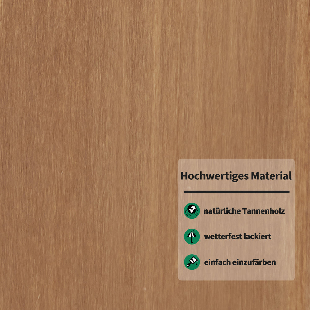 Kaminholzregal Holz XXL 90 × 185 × 186 cm, Ansicht 6