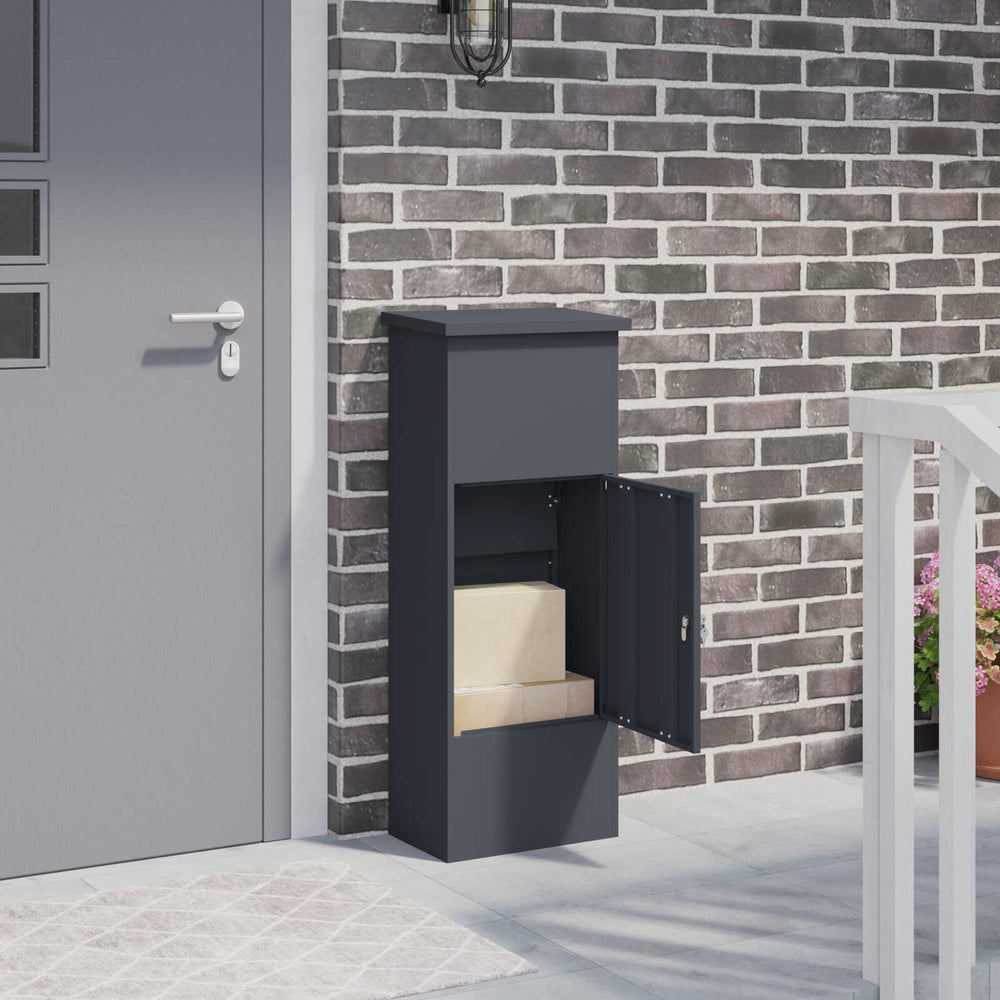Paketbriefkasten Anthrazit 110,5 cm – Ansicht 2 von 14
