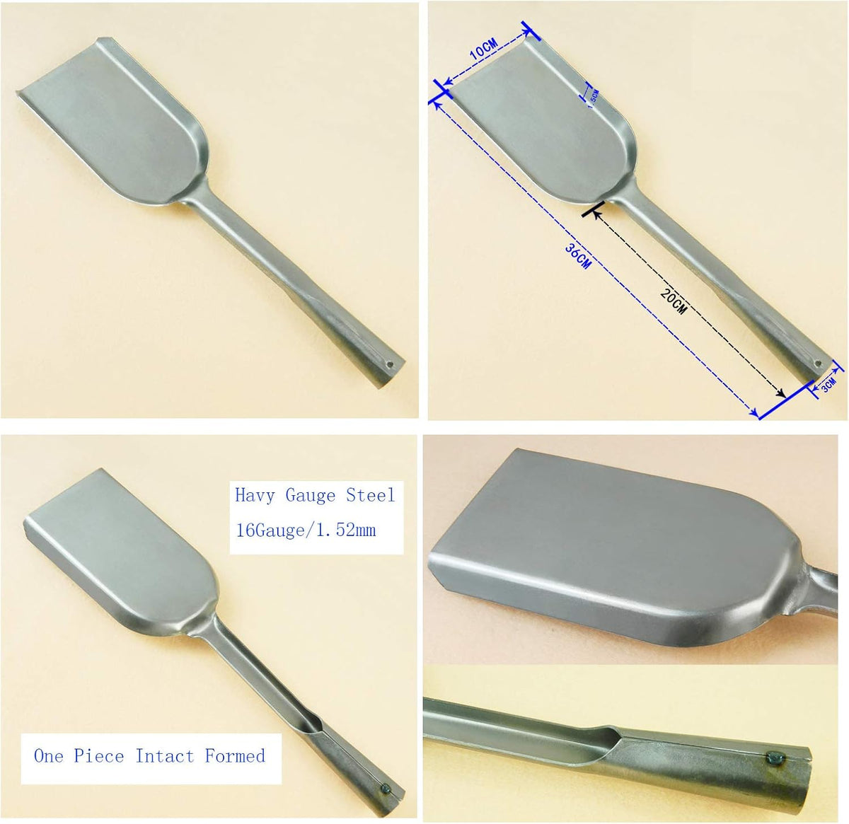 Ascheschaufel klein 35,6 cm – Ansicht 2 von 2