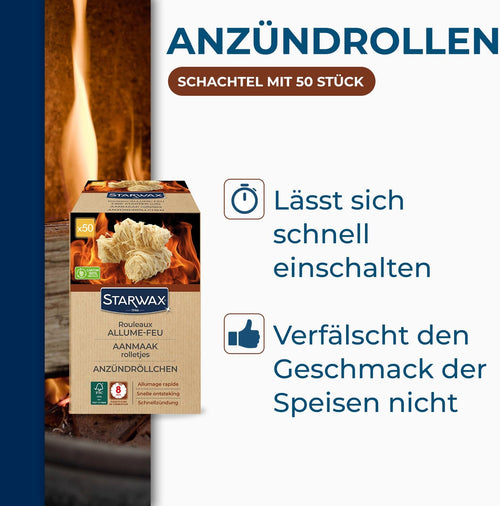 Anzündwolle 50 Stück – Ansicht 2 von 7