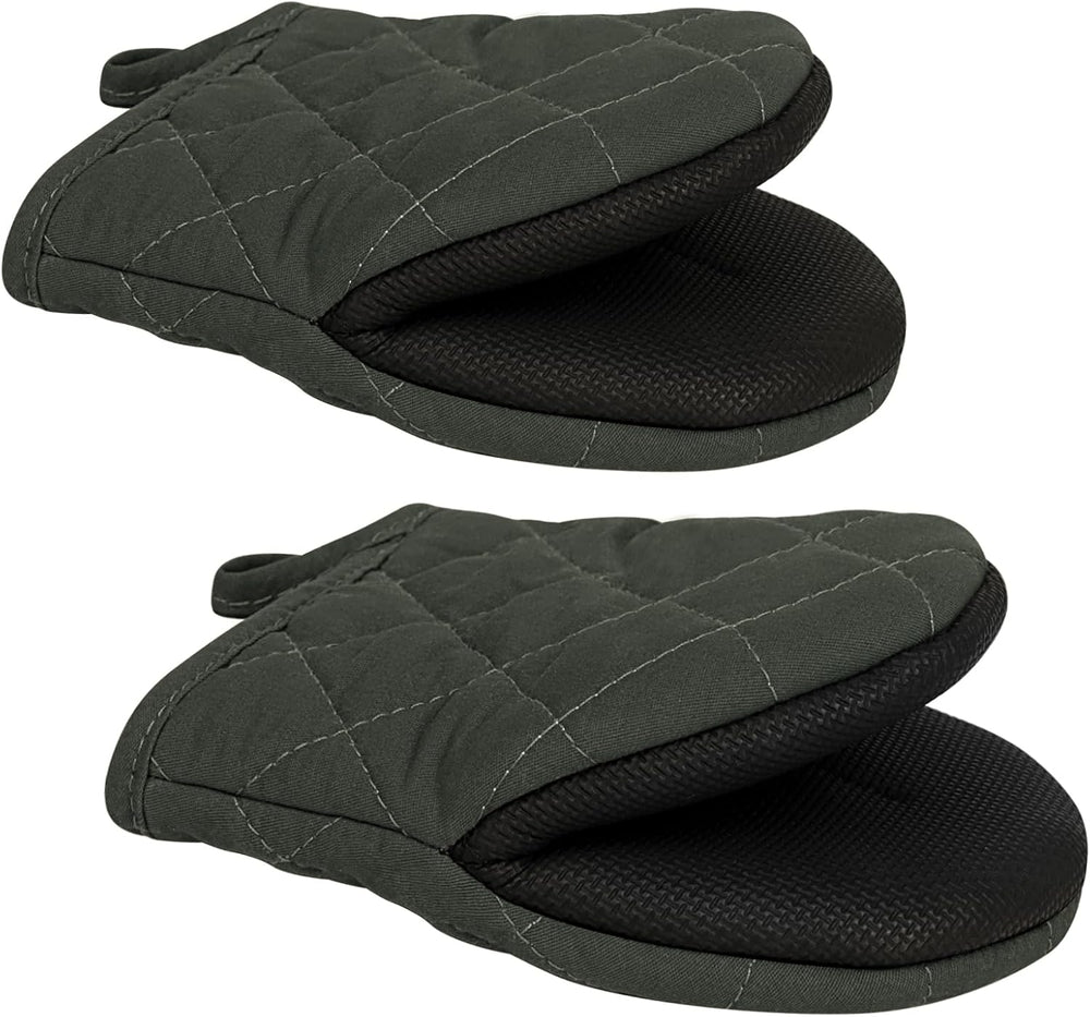 Ofenhandschuhe hitzebeständig bis 260 °C Grau – Ansicht 1 von 7