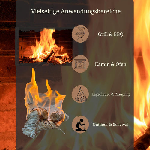 Anzündwolle 0,8 kg – Ansicht 2 von 6