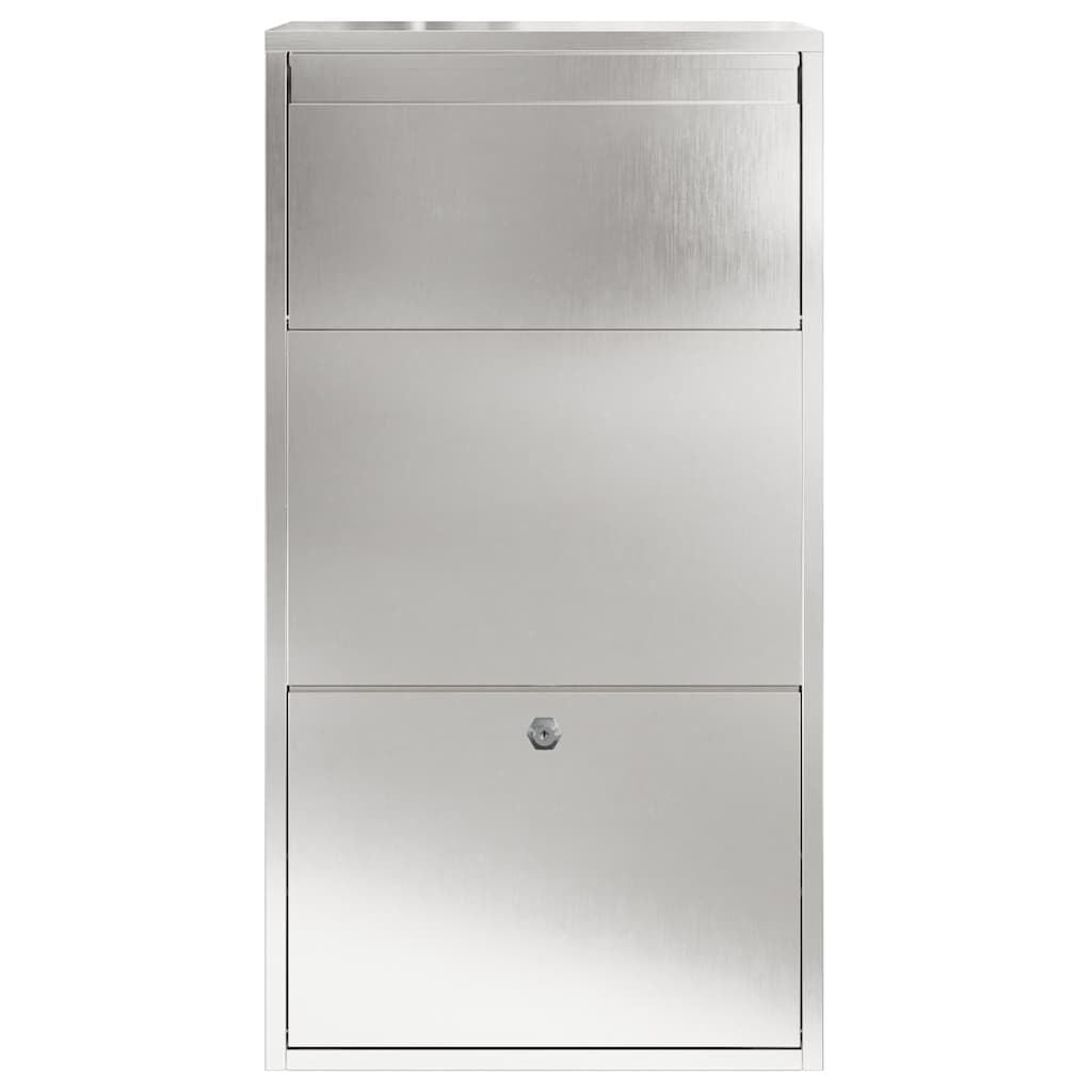 Paketbriefkasten Silber 82 cm – Ansicht 5 von 12