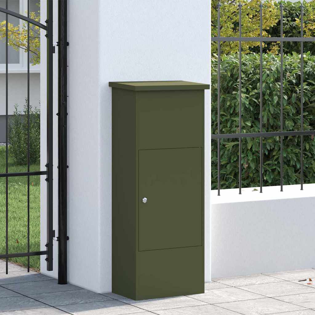 Paketbriefkasten Olivgrün 110,5 cm – Ansicht 3 von 13