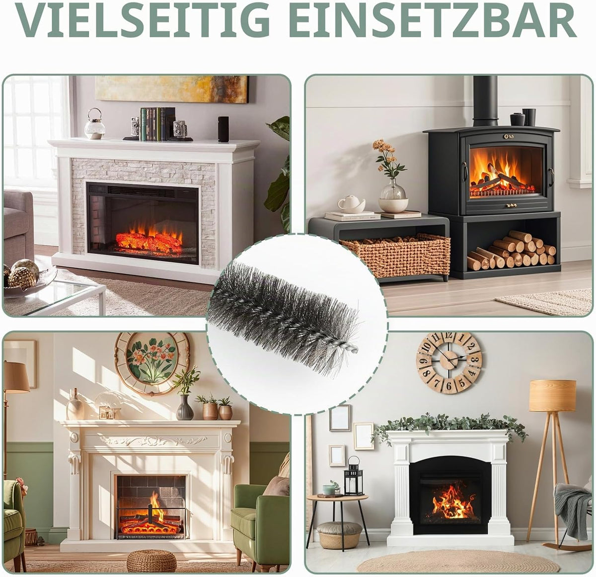 Ofenrohrbürste 40 mm 2er-Set, Ansicht 5